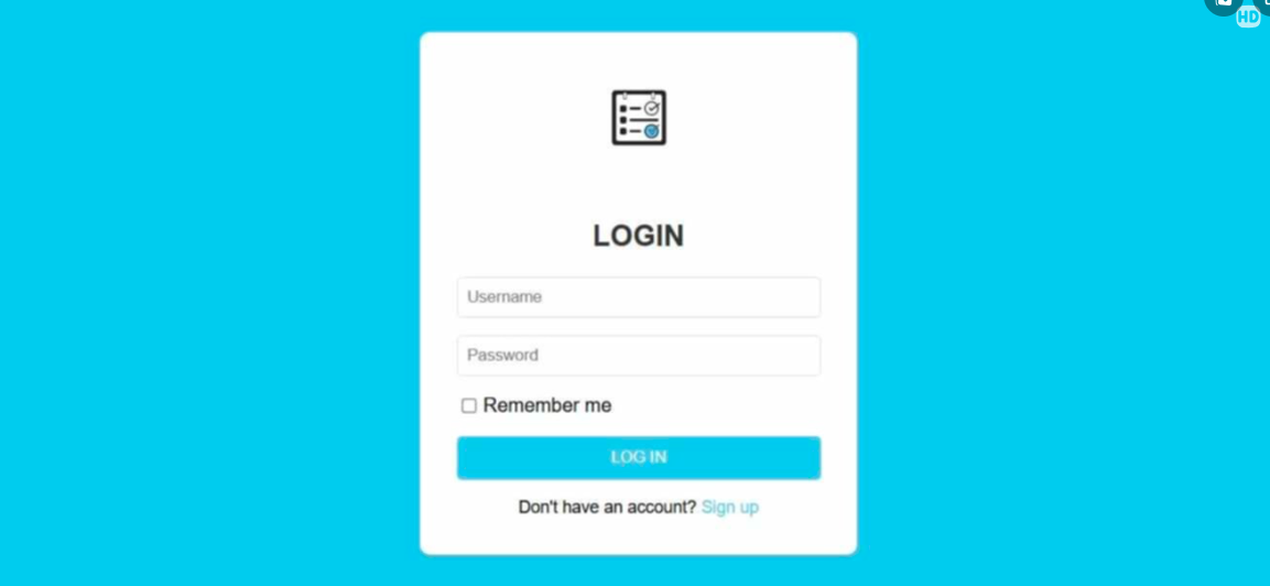 To-do list Web