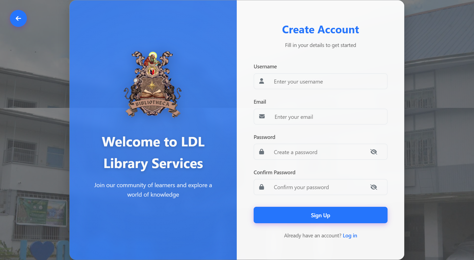 LDL Library Register